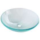 BEAUTY ICE kerek üvegmosdó 42x14 cm