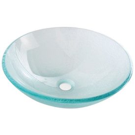 BEAUTY ICE kerek üvegmosdó 42x14 cm