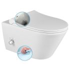 AVVA RIMLESS fali WC bidézuhannyal, csapteleppel, 35,5x53cm