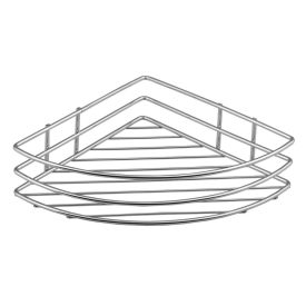 AQUALINE KRÓM LINE sarokpolc, 200x485x200mm, króm