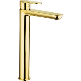 ALPINIA Magasított mosdó csaptelep, ARANY