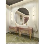 ALPINIA Magasított mosdó csaptelep, ARANY