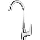 BORO Álló mosogató csaptelep, U-kifolyócsővel, CHROME