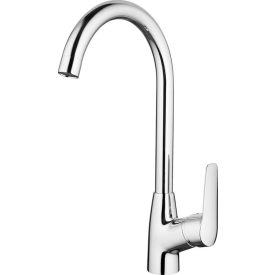 BORO Álló mosogató csaptelep, U-kifolyócsővel, CHROME