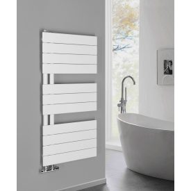   AQUALINE MILI fürdőszobai radiátor, 450x934mm, 381W, fehér