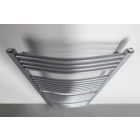 AQUALINE ORBIT Fürdőszobai radiátor, íves, 600x1320mm, 722W