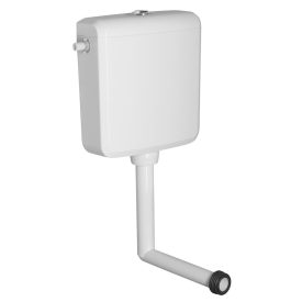   AQUALINE WC tartály duál gombos, oldalsó bekötéssel, 1/2", ABS