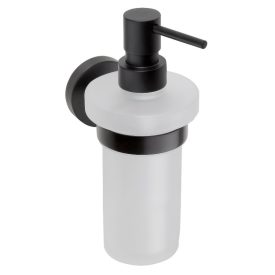   BEMETA DARK Szappanadagoló, 80x190x133mm, 230ml, fekete (104109010)