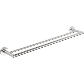   BEMETA NEO Dupla törölközőtartó, 655x55x125mm, inox/matt