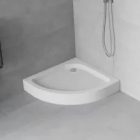 HD Lofty 80x80/90x90 íves magasított akril zuhanytálca, 13,5 cm magas