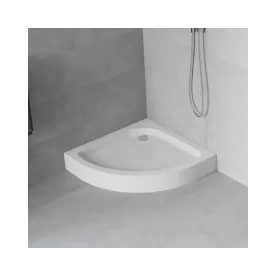   HD Lofty 80x80/90x90 íves magasított akril zuhanytálca, 13,5 cm magas