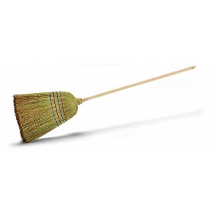 Szalmaseprű köles szalmából, 4 varrásos Lester-B-Rice 30cmx1,4m