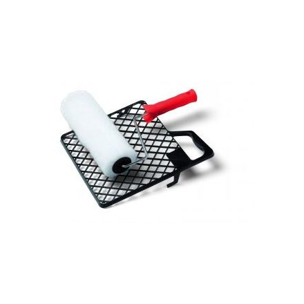 Festőhenger 6 mm-es nyélrendszerrel és csepegtető ráccsal Baseline 18cm SET