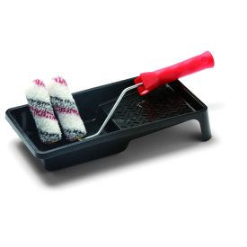   2 db fűtőtest henger 27 cm-es nyéllel és festékedénnyel Silverline HK 10 cm SET