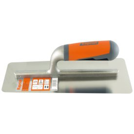 Kapriol acélsimító inox 80x200mm/0,6mm lekerekített