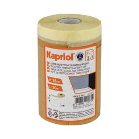 Kapriol festőszalag takarópapírral 18cmx20m