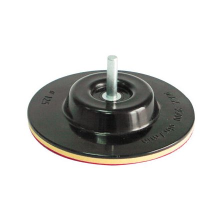 GUMÍROZOTT CSAPOS ÖNTAPADÓS CSISZOLÓTÁNYÉR - 125MM