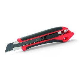   Vágókés biztos pengerögzítéssel, 2K-s markolattal és fekete pengévelSamurai Black 18mm 2K