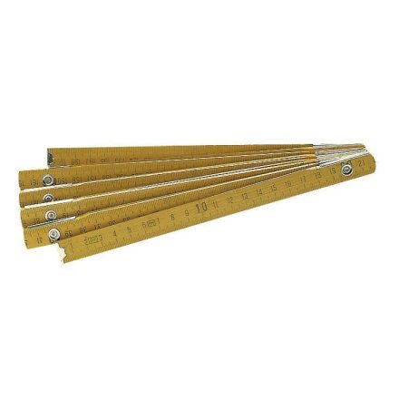 Összehajtható fa mérővessző Go Timber 2m