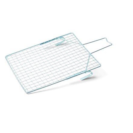 Csepegtetőrács horganyzott fémből, hullámos ráccsal Drop metal 26x30cm