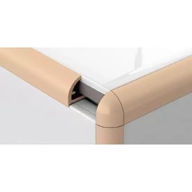 PROFILPLAST Bahama bézs műanyag élvédő 8 mm