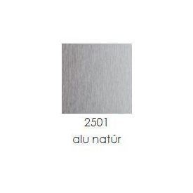 PROFILPLAST 451082501 NATUR ALU ÍVES ÉLVÉDŐ 8mm 2,5M