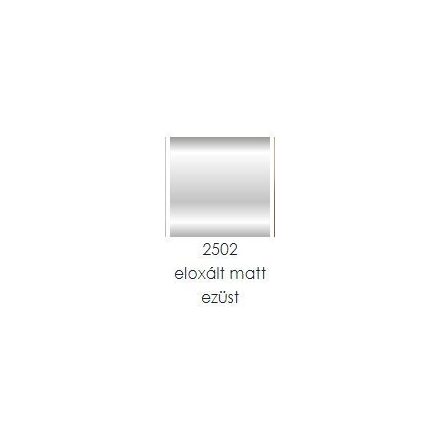 PROFILPLAST 451762502 ELOXÁLT MATT EZÜSTBURKOLAT VÁLTÓ 26 mm 2,5M