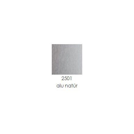 PROFILPLAST 452052502 ELOXÁLT MATT EZÜSTSZÖGLETES LÉPCSŐ ÉLVÉDŐ 11 mm 2,5M