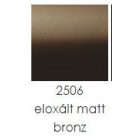 PROFILPLAST 452052506 ELOXÁLT MATT BRONZSZÖGLETES LÉPCSŐ ÉLVÉDŐ 11 mm 2,5M