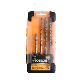   Fúró készlet kőzet+beton 5 részes 5-10mm SDS Profi Hoteche