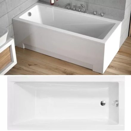 Besco MODERN 140x70 egyenes akril kád lábbal