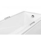 Besco MODERN 170x70 egyenes akril kád lábbal, elő- és oldallappal