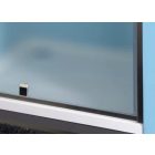 Polysan Easy Line állítható nyíló zuhanyajtó 76-90 cm, BRICK üveg