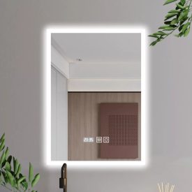   HD Pizzo 50x70 cm LED okostükör, páramentesítő funkcióval