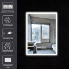 HD Pizzo 50x70 cm LED okostükör, páramentesítő funkcióval