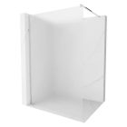HD Arlo Matt Walk-In zuhanyfal, 90x200 cm, 8 mm üveg, króm profil