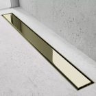 HD Mars 01 Gold 60cm rozsdamentes acél komplett arany zuhanyfolyóka