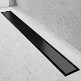 HD Mars 01 Black 80 cm komplett zuhanyfolyóka