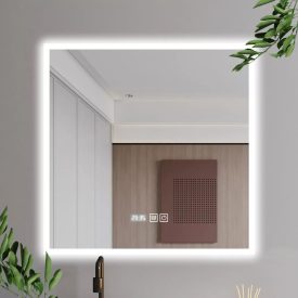   HD Pizzo 80x80 cm LED okostükör, páramentesítő funkcióval