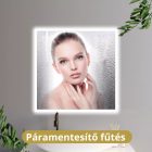 HD Pizzo 80x80 cm LED okostükör, páramentesítő funkcióval