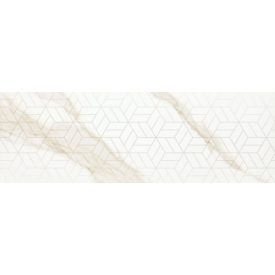 KÖZÉPDEKOR CCO - Calacatta Gold Dekor Rett. /25x75/ I.o.