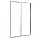 Elte 120x195 cm duplagörgős zuhanyajtó 
