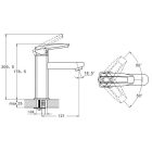 Csaptelep NOF1-A033/A058