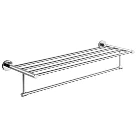   AQUALINE SAMBA fix törölközőtartó polc, 630x210mm, króm