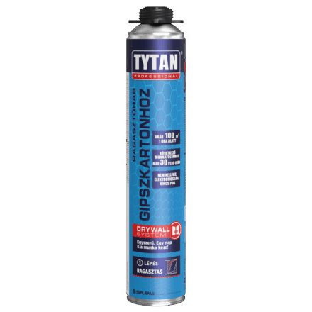 Tytan Gipszkarton ragasztóhab 830ml