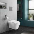 Ride fali, rimless WC soft close ülőkével 