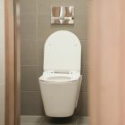 Ride fali, rimless WC soft close ülőkével 