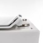 Ride fali, rimless WC soft close ülőkével 